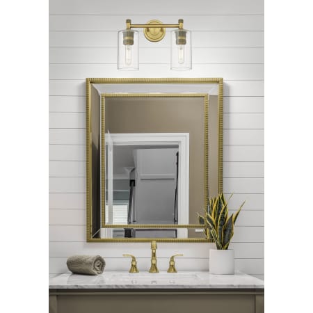 A large image of the Innovations Lighting 434-2W-11-14 Crown Point Vanity Alternate Image