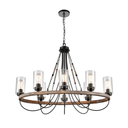 A large image of the Innovations Lighting 442-8CR-30-39 Paladin Chandelier Alternate Image