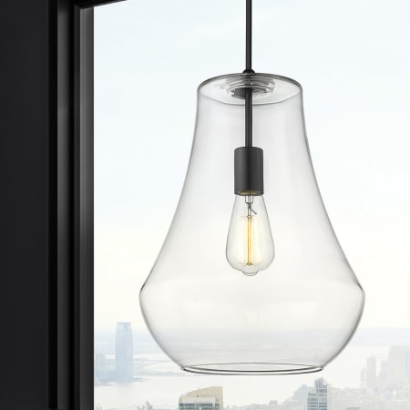 A large image of the Innovations Lighting 491-1P-16-12 Fairfield Pendant Alternate Image