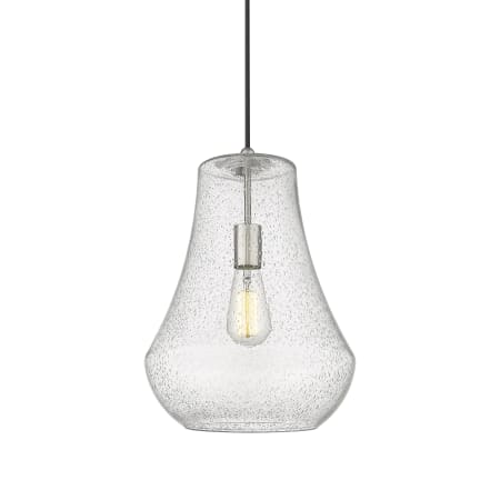 A large image of the Innovations Lighting 491-1P-16-12 Fairfield Pendant Brushed Satin Nickel / Seedy