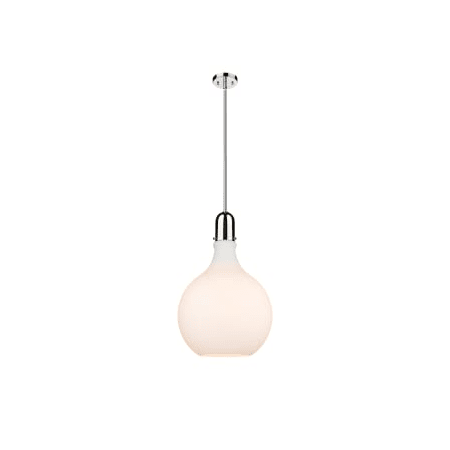 A large image of the Innovations Lighting 492-1S-25-16 Amherst Pendant Alternate Image