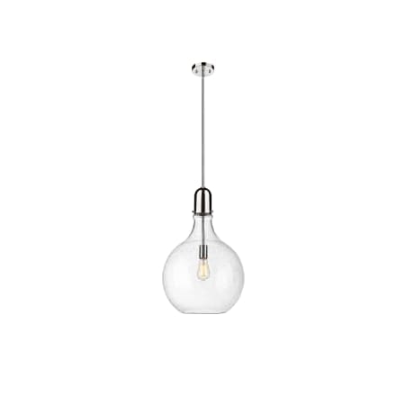 A large image of the Innovations Lighting 492-1S-25-16 Amherst Pendant Alternate Image