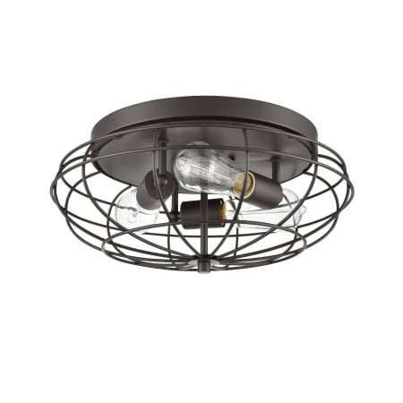 A large image of the Innovations Lighting 510-3C Muselet Alternate View