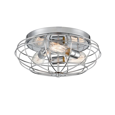 A large image of the Innovations Lighting 510-3C Muselet Polished Chrome