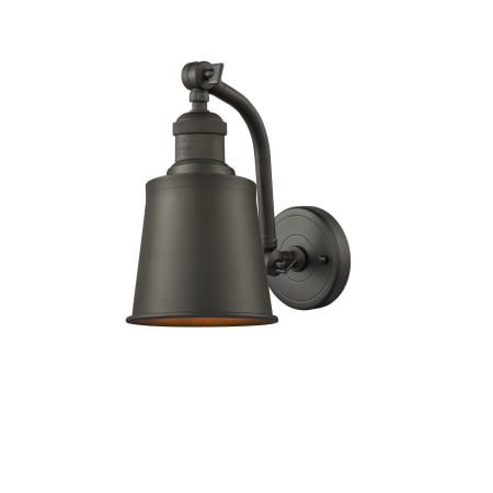 A large image of the Innovations Lighting 515-1W Addison Oiled Rubbed Bronze