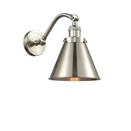 A large image of the Innovations Lighting 515-1W Appalachian Brushed Satin Nickel