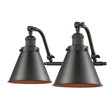 A large image of the Innovations Lighting 515-2W Appalachian Oil Rubbed Bronze