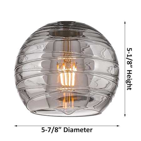 A large image of the Innovations Lighting 516-1C-11-6 Athens Semi-Flush Alternate Image