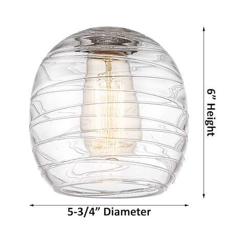 A large image of the Innovations Lighting 516-1C-11-6 Belfast Semi-Flush Alternate Image