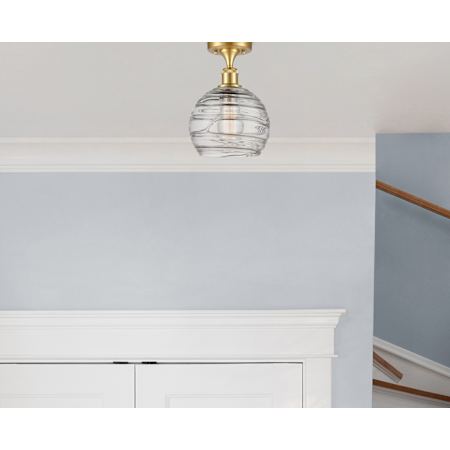 A large image of the Innovations Lighting 516-1C-13-8 Athens Semi-Flush Alternate Image