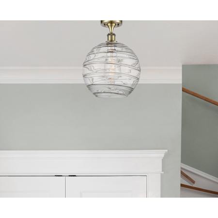 A large image of the Innovations Lighting 516-1C-17-12 Athens Semi-Flush Alternate Image