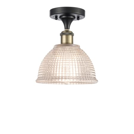 A large image of the Innovations Lighting 516 Arietta Black Antique Brass / Clear