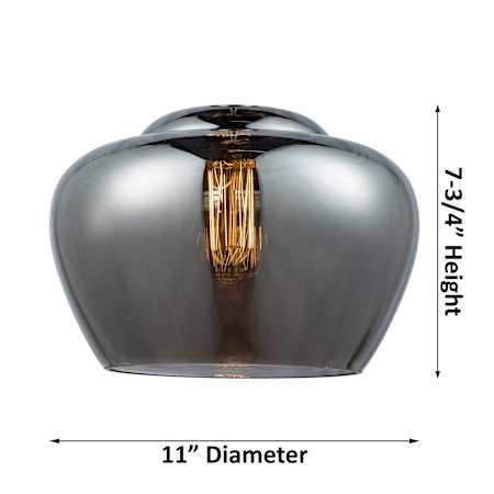 A large image of the Innovations Lighting 516-1C Large Fenton Alternate Image