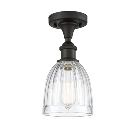 A large image of the Innovations Lighting 516 Brookfield Oil Rubbed Bronze / Clear