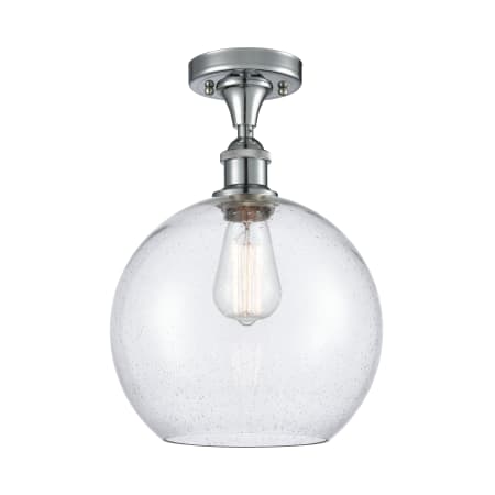 A large image of the Innovations Lighting 516 Large Athens Polished Chrome / Seedy