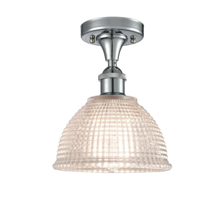 A large image of the Innovations Lighting 516 Arietta Polished Chrome / Clear