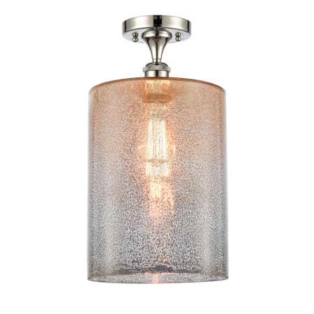 A large image of the Innovations Lighting 516 Large Cobbleskill Polished Nickel / Mercury