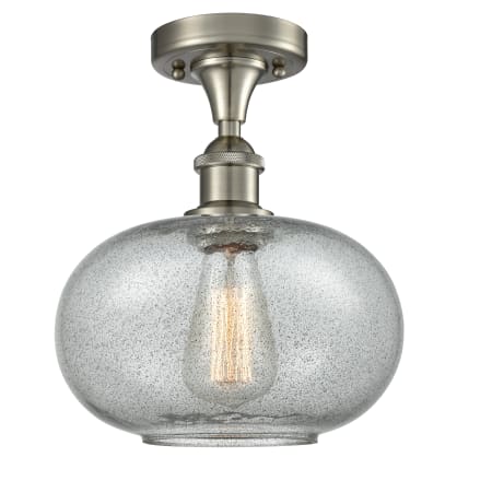 A large image of the Innovations Lighting 516-1C Gorham Brushed Satin Nickel / Charcoal