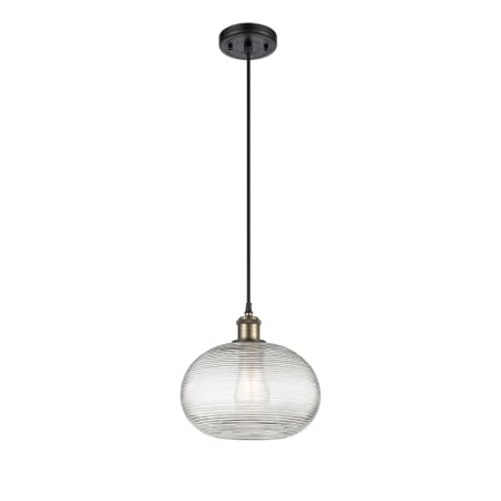 A large image of the Innovations Lighting 516-1P-10-10 Ithaca Pendant Alternate Image