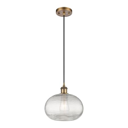 A large image of the Innovations Lighting 516-1P-10-10 Ithaca Pendant Alternate Image