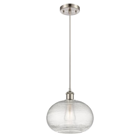 A large image of the Innovations Lighting 516-1P-10-10 Ithaca Pendant Alternate Image