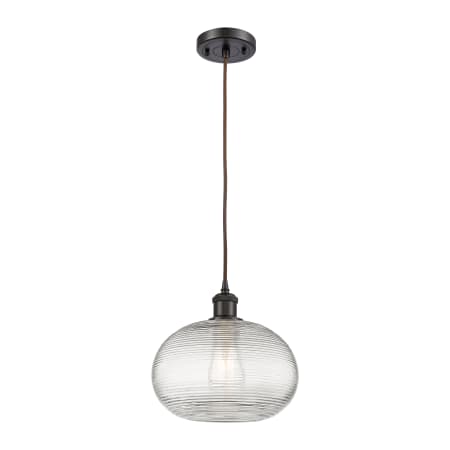 A large image of the Innovations Lighting 516-1P-10-10 Ithaca Pendant Alternate Image