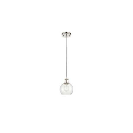 A large image of the Innovations Lighting 516-1P-10-6 Athens Pendant Alternate Image