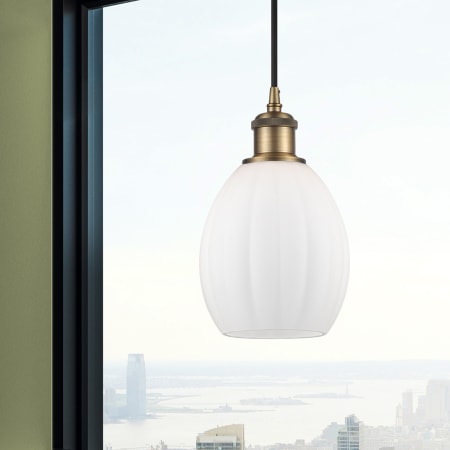 A large image of the Innovations Lighting 516-1P-10-6 Eaton Pendant Alternate Image