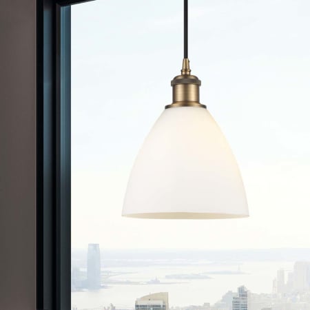 A large image of the Innovations Lighting 516-1P-11-8 Bristol Pendant Alternate Image