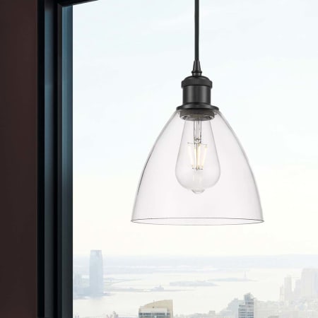 A large image of the Innovations Lighting 516-1P-11-8 Bristol Pendant Alternate Image