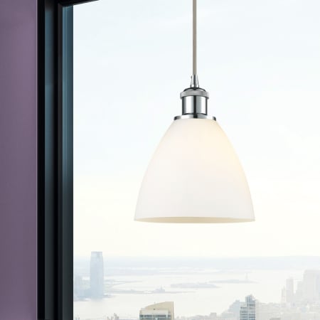 A large image of the Innovations Lighting 516-1P-11-8 Bristol Pendant Alternate Image