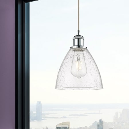 A large image of the Innovations Lighting 516-1P-11-8 Bristol Pendant Alternate Image