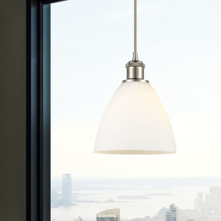 A large image of the Innovations Lighting 516-1P-11-8 Bristol Pendant Alternate Image