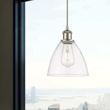 A large image of the Innovations Lighting 516-1P-11-8 Bristol Pendant Alternate Image