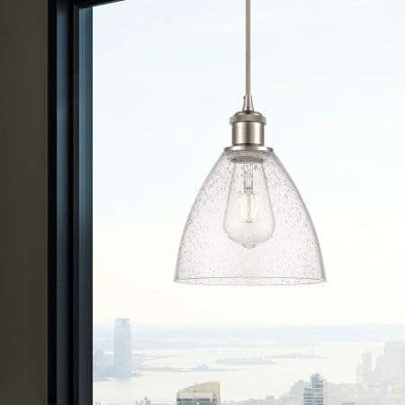 A large image of the Innovations Lighting 516-1P-11-8 Bristol Pendant Alternate Image