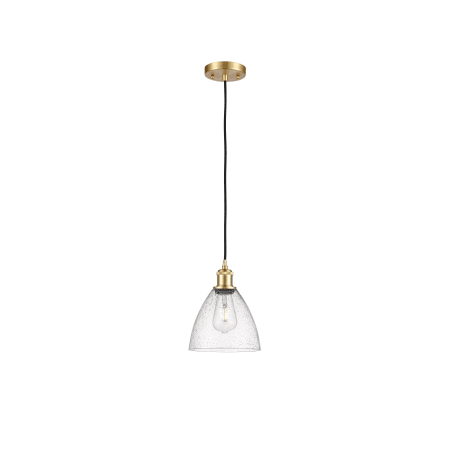 A large image of the Innovations Lighting 516-1P-12-8 Bristol Pendant Alternate image