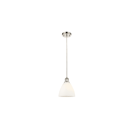 A large image of the Innovations Lighting 516-1P-12-8 Bristol Pendant Alternate Image