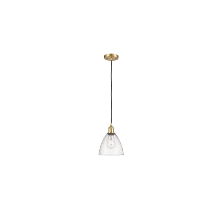 A large image of the Innovations Lighting 516-1P-12-8 Bristol Pendant Alternate Image