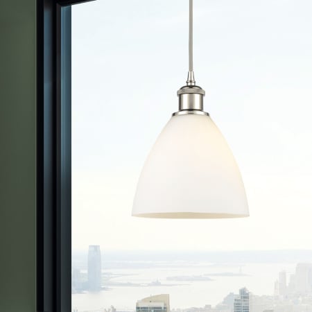 A large image of the Innovations Lighting 516-1P-12-8 Bristol Pendant Alternate Image