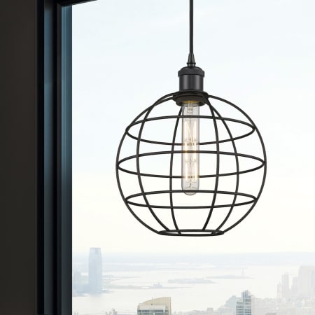 A large image of the Innovations Lighting 516-1P-13-10 Lake Placid Pendant Alternate Image