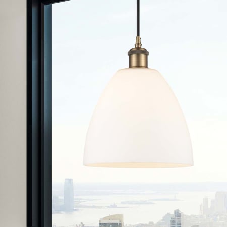 A large image of the Innovations Lighting 516-1P-13-9 Bristol Pendant Alternate Image