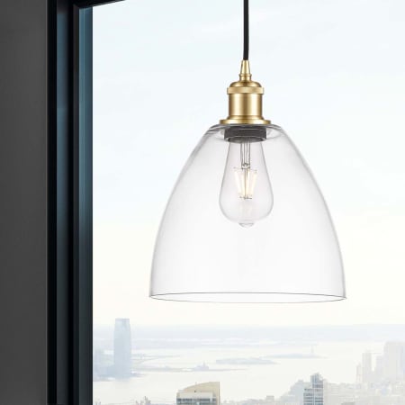 A large image of the Innovations Lighting 516-1P-13-9 Bristol Pendant Alternate Image