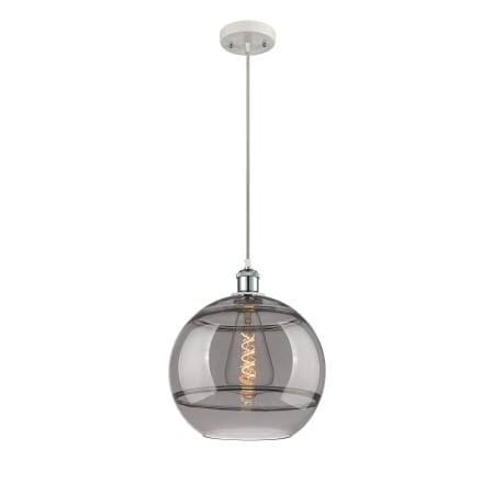 A large image of the Innovations Lighting 516-1P-14-12 Rochester Pendant Alternate Image
