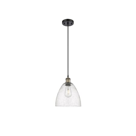 A large image of the Innovations Lighting 516-1P-14-9 Bristol Pendant Alternate image