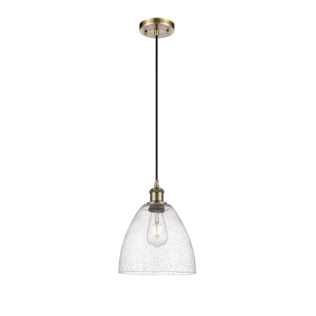 A large image of the Innovations Lighting 516-1P-14-9 Bristol Pendant Alternate image