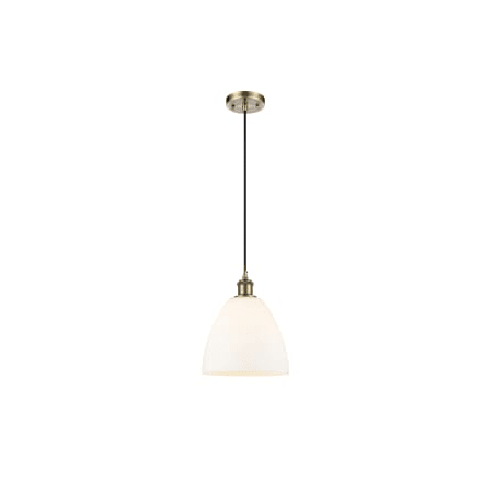 A large image of the Innovations Lighting 516-1P-14-9 Bristol Pendant Alternate Image