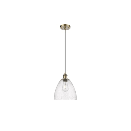 A large image of the Innovations Lighting 516-1P-14-9 Bristol Pendant Alternate Image