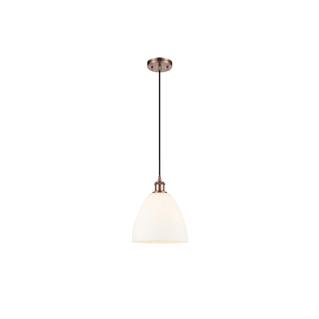 A large image of the Innovations Lighting 516-1P-14-9 Bristol Pendant Alternate Image