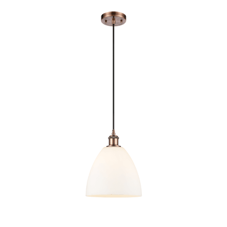 A large image of the Innovations Lighting 516-1P-14-9 Bristol Pendant Alternate image