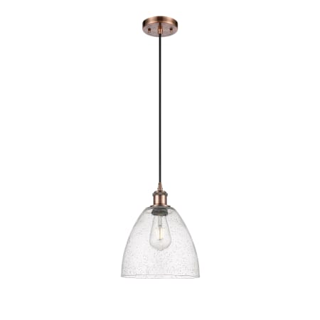 A large image of the Innovations Lighting 516-1P-14-9 Bristol Pendant Alternate image